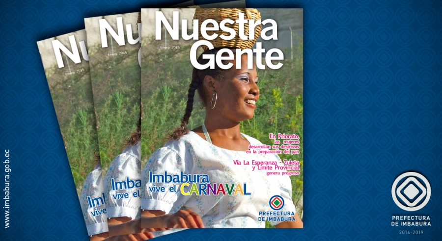Portada de la edici&oacute;n de la revista &ldquo;Nuestra Gente&rdquo;.
