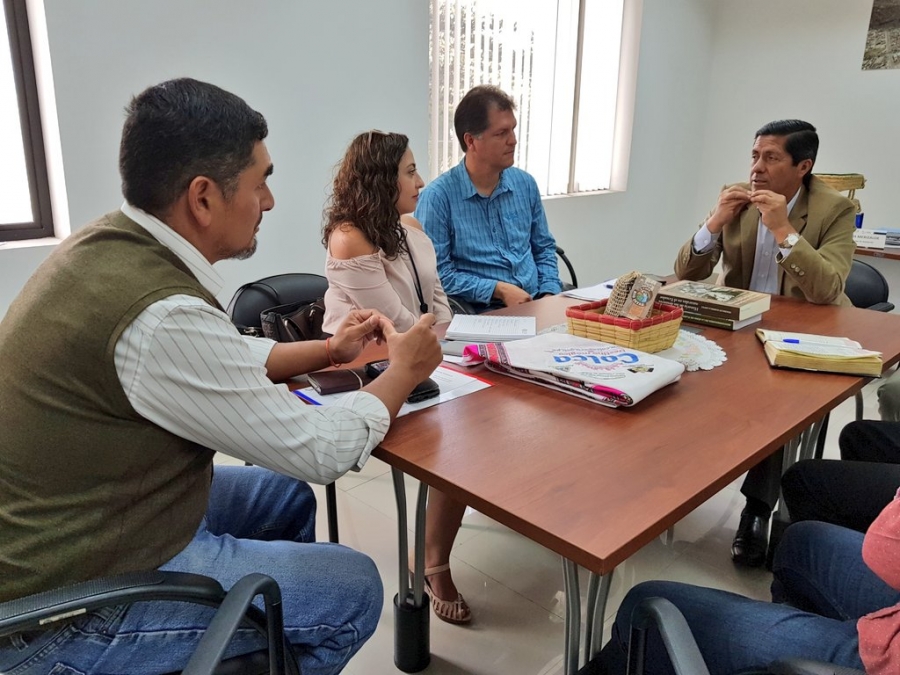 Reuni&oacute;n para definir el plan de trabajo en torno a definir la marca que identifique a Imbabura en el contexto mundial.