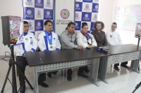 Rueda de prensa en la que representantes de la organizaci&oacute;n informan sobre el desarrollo de este evento gastron&oacute;mico. 
